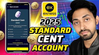 HOW TO CREATE EXNESS STANDARD CENT ACCOUNT IN 2025 | EXNESS TRADING 2025