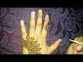 Arabic Henna Design - Simple Easy Mehendi Tutorial