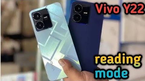 How To Reading Mode Setting Inow To Enable Reading Mode In Vivo Y22, ,