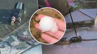 Storm pounds northern Colorado as large hail, flooding hammers Greeley overnight