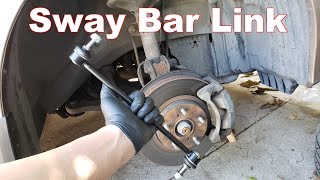 Diagnosing Front End Suspension Noise - How to Replace Sway Bar End Links screenshot 3