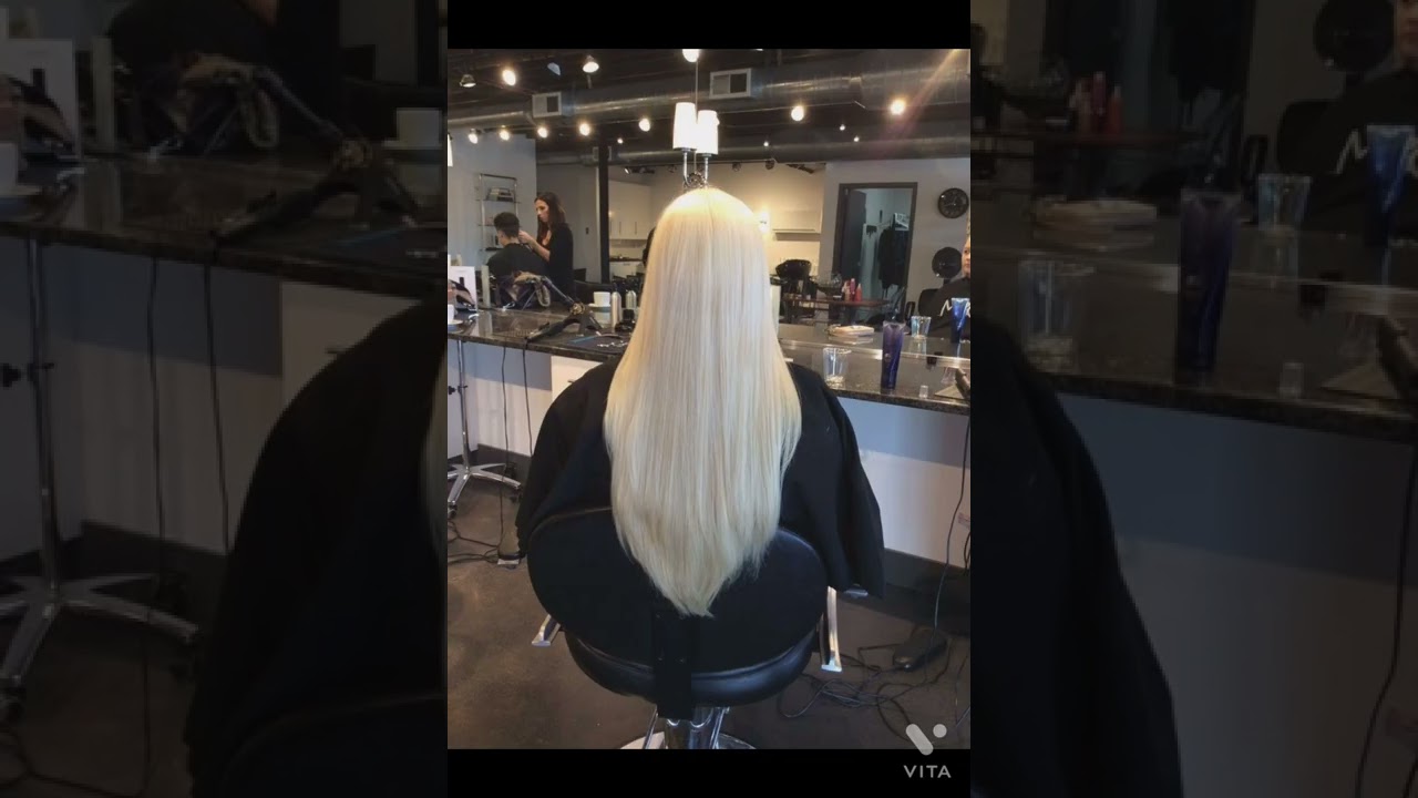 "𝙗𝙡𝙤𝙣𝙙𝙞𝙚" your platinum blonde hair is so pretty | subliminal