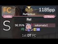 [9.25⭐] sakamata1 | THE ORAL CIGARETTES - ReI [Reflection] 1st +HDDT FC 98.95% {#1 1185pp FC} - osu!