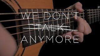 We Don't Talk Anymore - Charlie Puth feat. Selena Gomez (fingerstyle guitar cover) Resimi