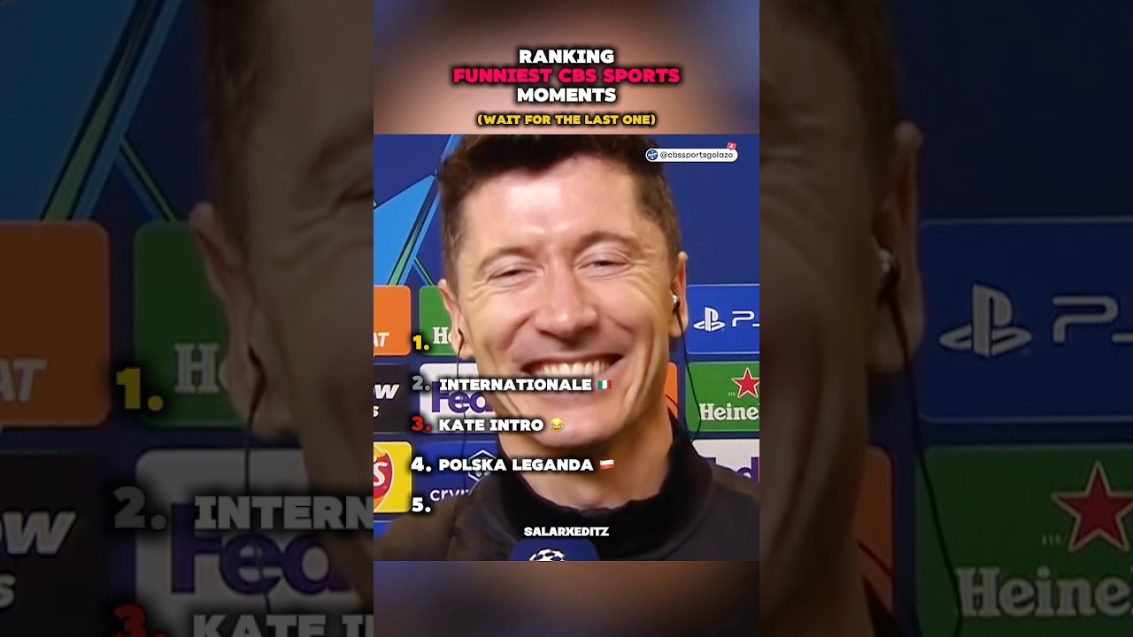 Ranking Funniest CBS Sports Moments 😂 