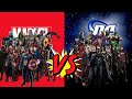 MARVEL CINEMATIC UNIVERSE VS DC EXTENDED UNIVERSE