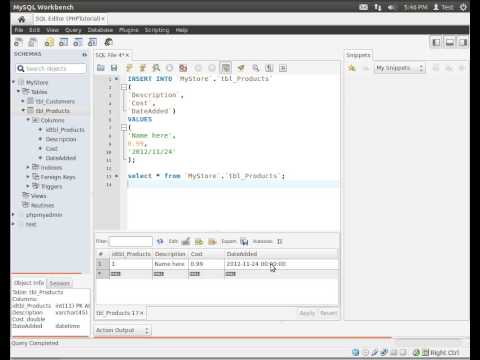 LAMP 49 - SQL Inserting rows