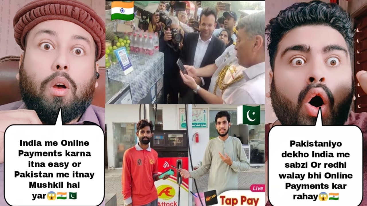 How Indians Use Online Payments Vs How Pakistani Use Online Payments