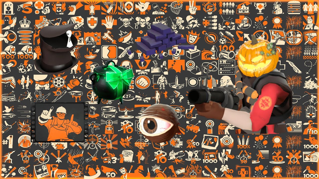 How get or unlock all achievements and get free item's and hat's in 2023 year Team Fortress 2