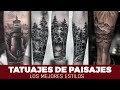 Tatuajes sobre Paisajes Asombrosos y Maravillosos