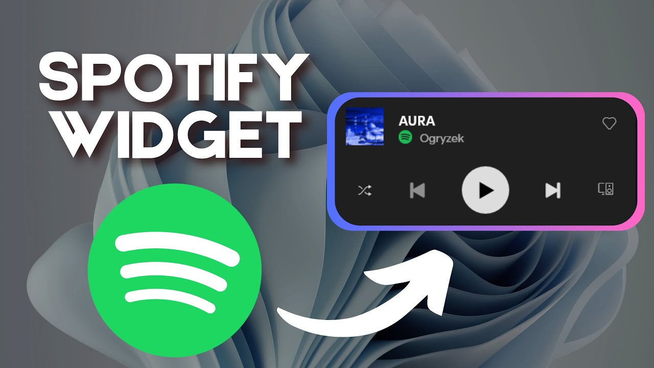 How to Add Spotify Widget on Windows 11 (EASY) - YouTube