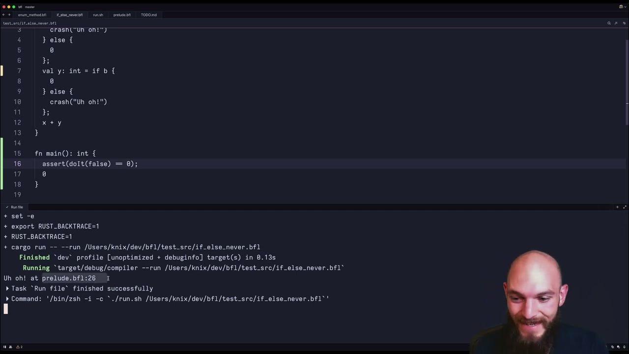 Building my own programming language - Control-flow based type ...
