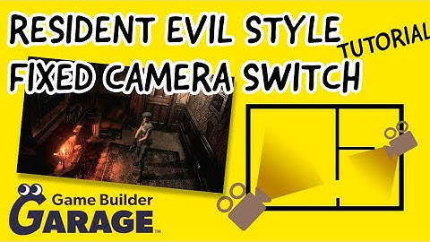 Resident Evil Style Fixed Camera Switch | Game Builder Garage Advanced Camera Tutorial