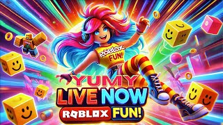 🔴 LIVE: Playing Roblox with YOU! 🎮 | Hang Out with Yumy 💬 screenshot 2