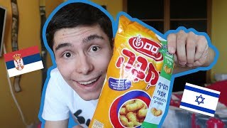 SERBIAN TRYING ISRAELI SNACKS AND CANDY AGAIN!