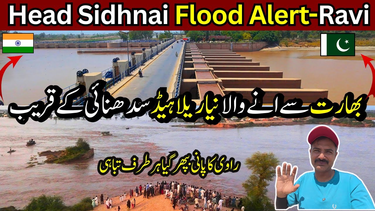 Head Sidhnai Flood Alert | Chanab and Ravi River Selab | Abdul Hakim | Pakistan India Water War