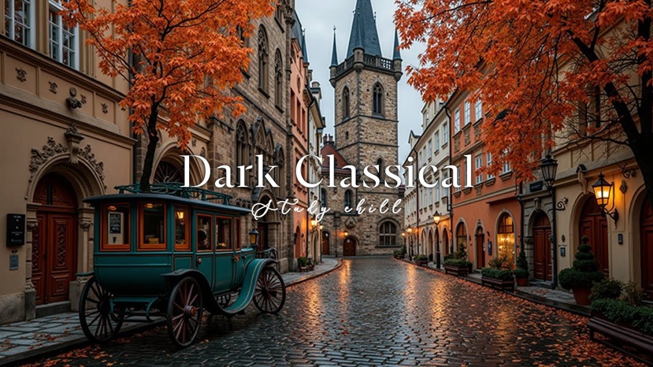 Dark Academia Music ~ Старая Европа: осенняя атмосфера и чтение при свечах для вдохновения и отдыха