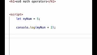 9. es6 Arithmetic operators   es6 operator precedence   binary vs unary operator
