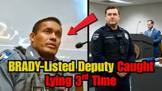 Brady-Listed Deputy Caught Lying Under Oath in DUI Trial