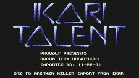 Ikari and Talent 8bit C64 extra short intro by Chromance (1991)
