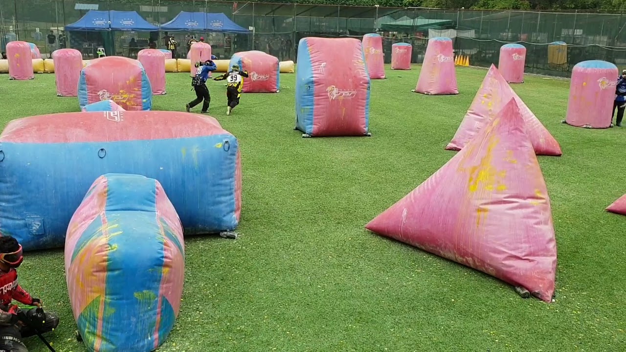 Highlights of Singapore Paintball Series 2019 Leg 2 Division 4 YouTube