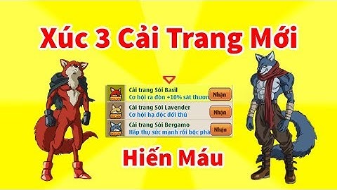 [NRO] Chính thức ra mắt bán cải trang mới 3 Con Sói Vô Tinh , sách nâng skil4 đệ tử