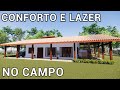 Casa para stio com 3 quartos e varanda  p3