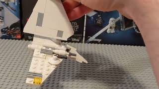 Classic Lego Star Wars 4494 MINI IMPERIAL SHUTTLE! (2004 Set)