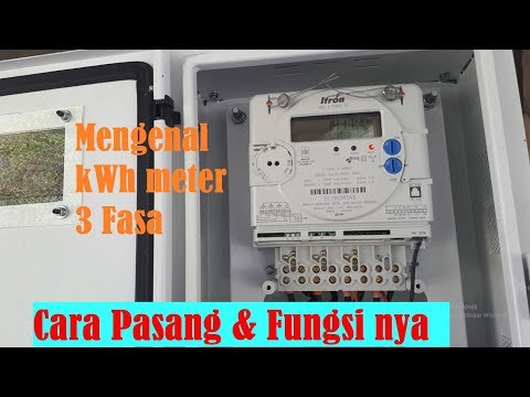 Video: Cara Mengambil Bacaan Dari Meteran Listrik Tiga Tarif