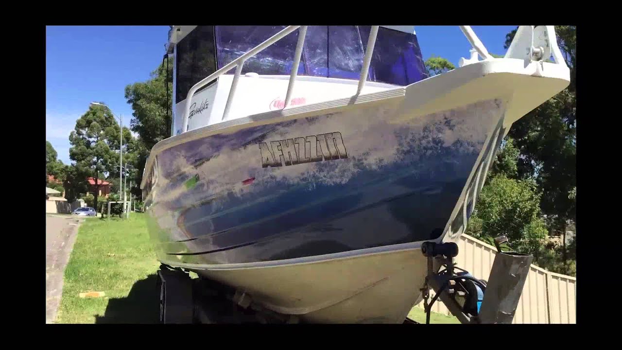 Boat Wrap Black Marlin by Marine Graphics Ink YouTube