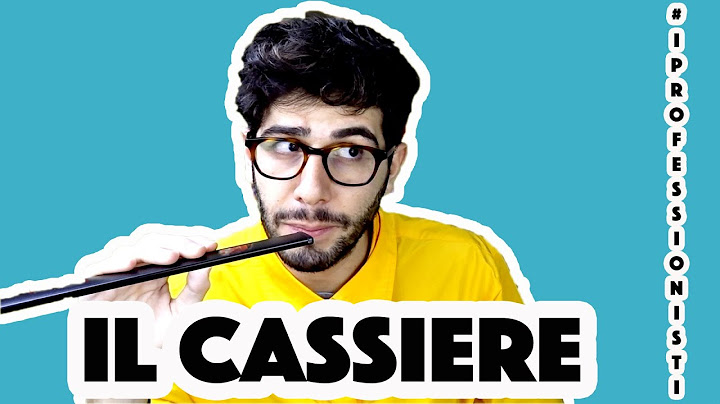 IL CASSIERE - #IPROFESSIONISTI