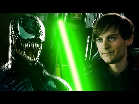 Bully Maguire Had To Beat Venom Jr. With A Lightsaber