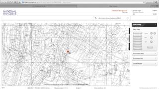 Plot How to order an A4 1 1250 map
