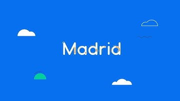 Madrid - Animated Typeface
