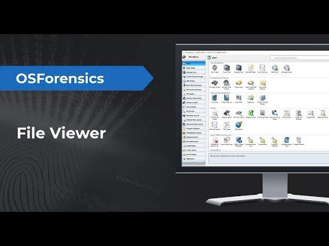 File Viewer, Metadata Analysis and String Extraction with OSForensics