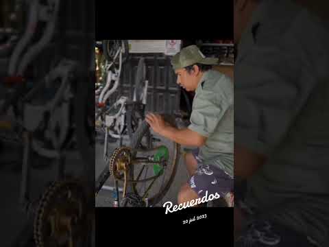 Moto y bicicleta