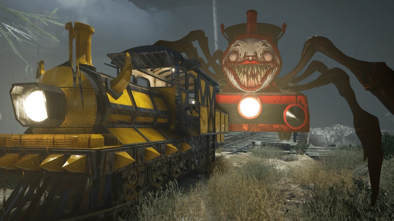 絶望の始まり…島で進化した『凶暴トーマス』から機関車で逃げながら戦うホラーゲーム【Choo Choo Charles】