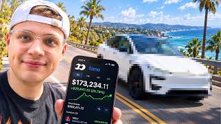 i made $100k overnight and spent it on a car...