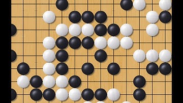 Sequence mistake almost leads to loss! Teaching game and review .Weiqi, Go, Baduk.