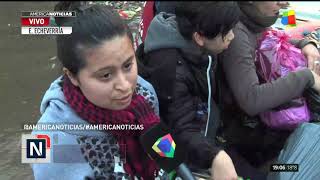 Cinco días con el agua hasta la cintura en Esteban Echeverría