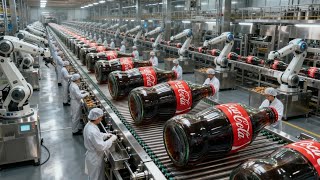 Inside the World’s Fastest Coca-Cola Factory: 100,000 Bottles Per Hour! (Full Process)
