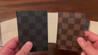 Louis Vuitton Virgil Abloh Damier Pocket Organizer Card Holder Case