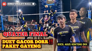 BOCIL AGUS KONTENG (Sarijipang) VS IRR FAJAR (Laskar Familly) | QUATER FINAL