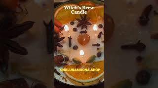 Handmade Witch’s Brew Candle #witchcraft #candle #samhain #halloween #wicca