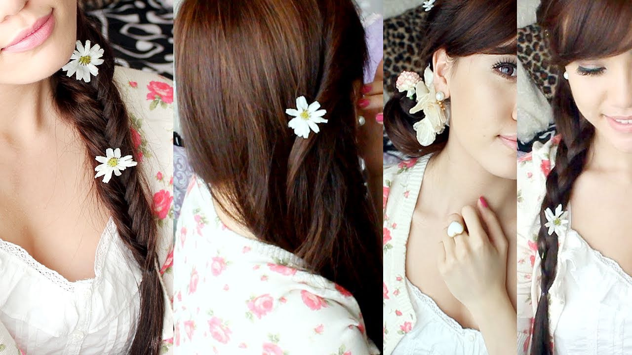 5 No-Heat Summer Hairstyles - YouTube