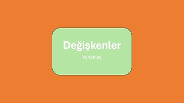 1.Python : Değişkenler | Başlangıç Seviye !