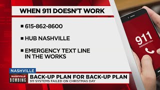 Nashville ECC says they had backup plans for Christmas day 911 outages