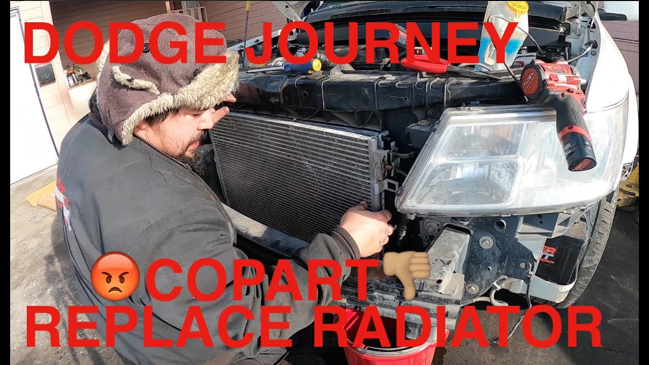2009 dodge journey radiator replacement