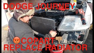 How to Replace Radiator on 2009 Dodge Journey Copart Buy