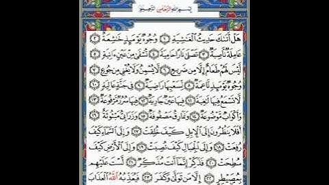 سورة الغاشية بصوت الشيخ اسلام الصبيحي